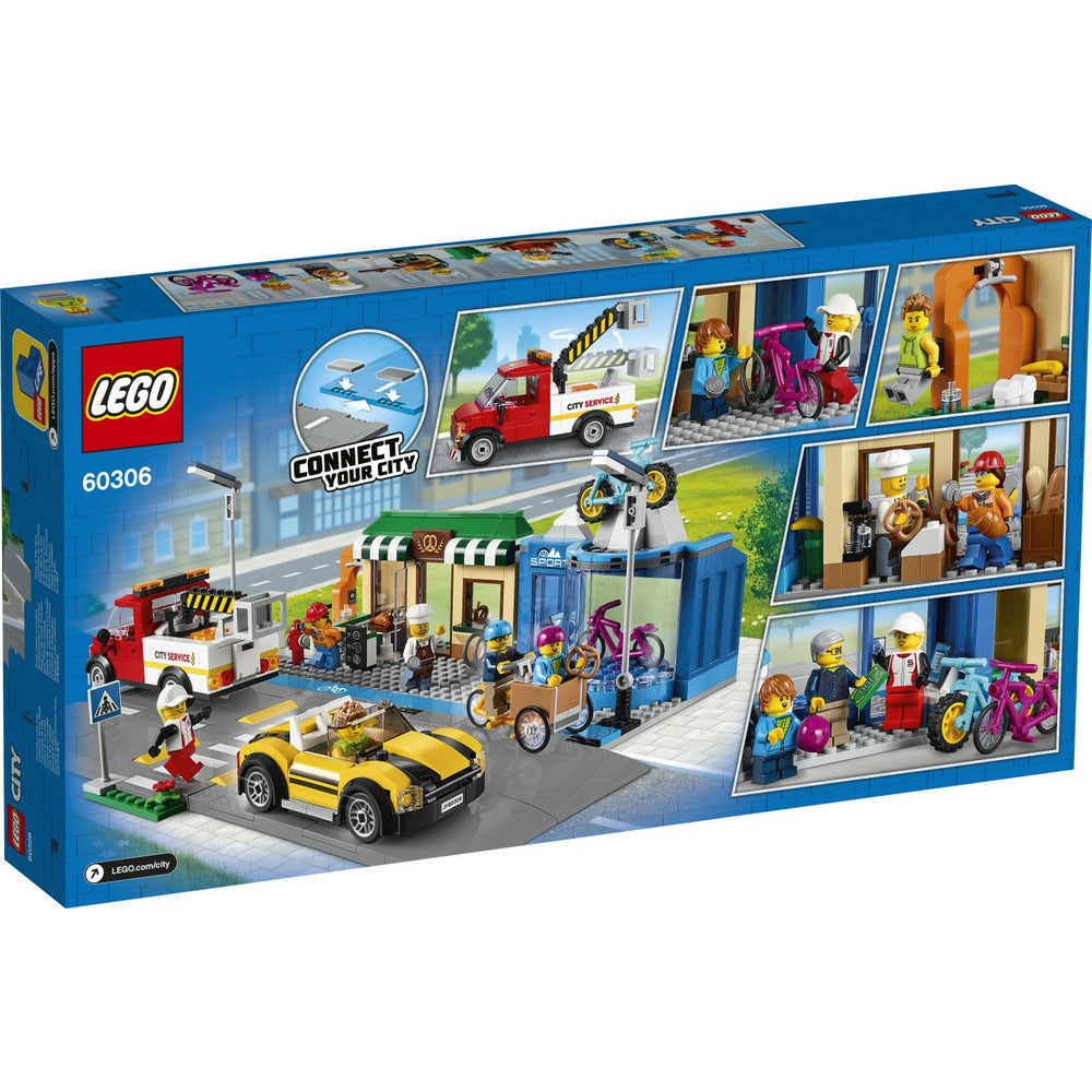 LEGO City Einkaufsstraße mit Geschäften 60306