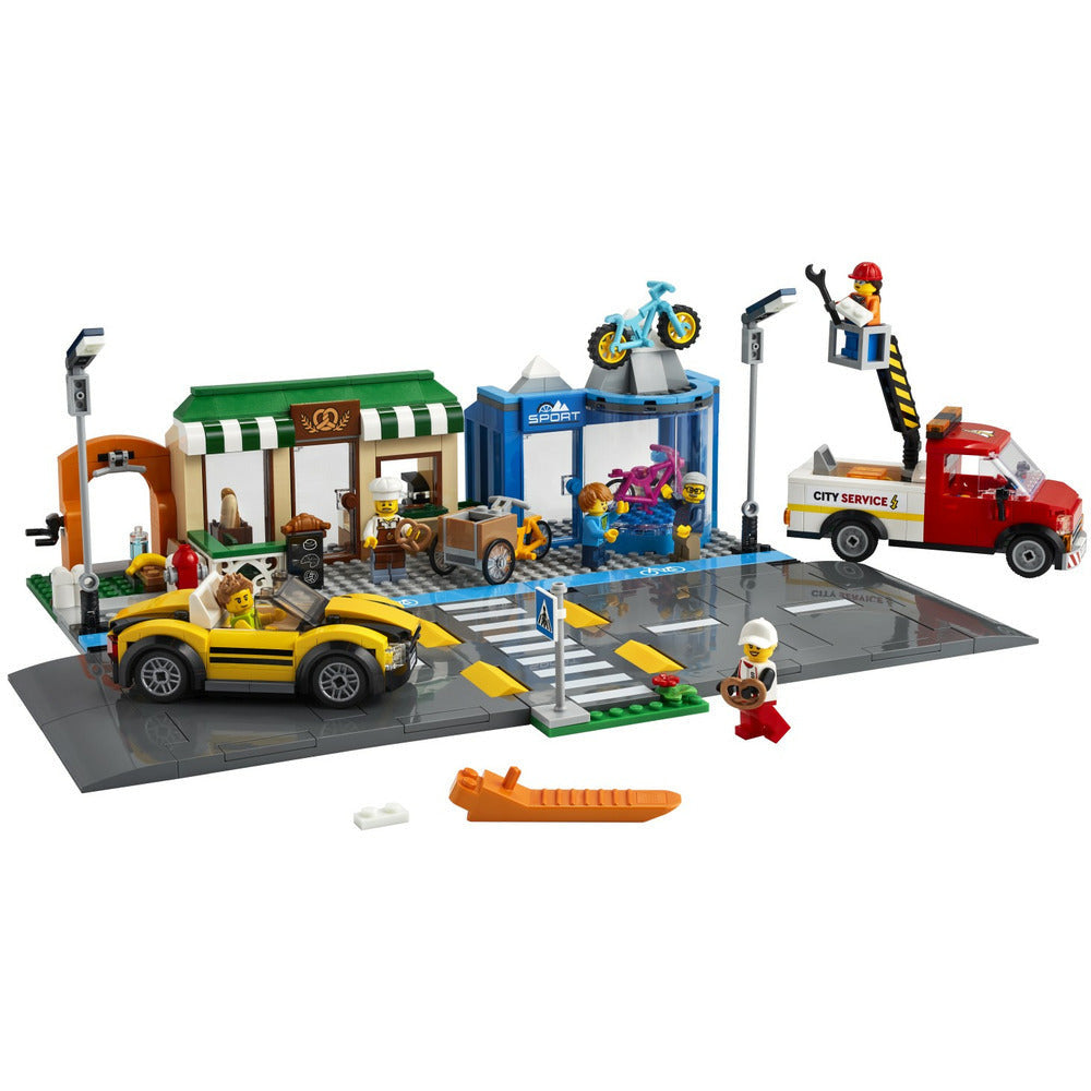 LEGO City Einkaufsstraße mit Geschäften 60306