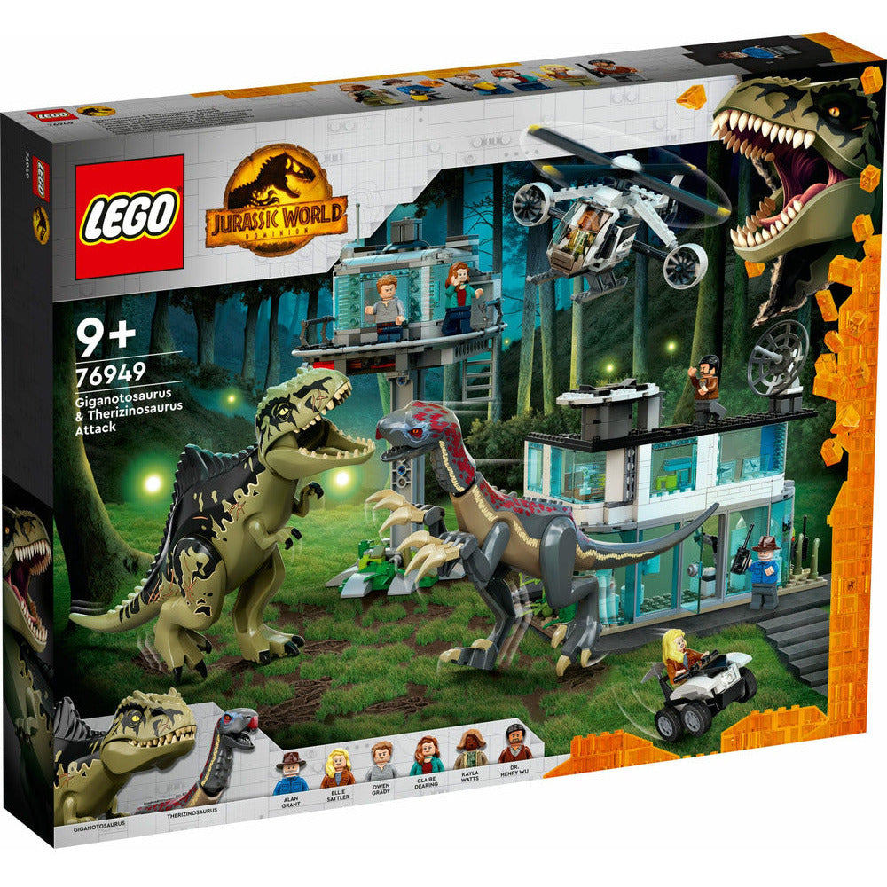 LEGO Jurassic World Giganotosaurus & Therizinosaurus Attack 76949