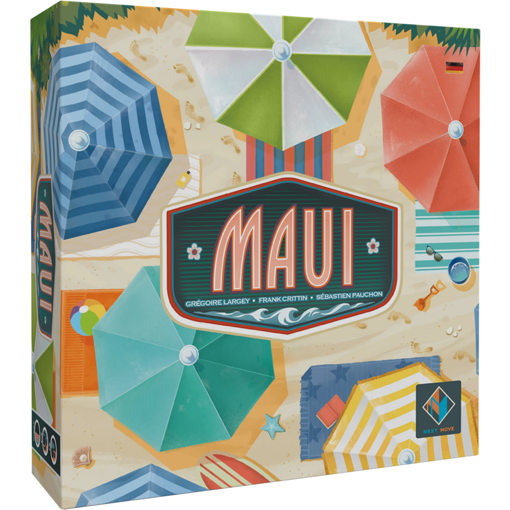 Asmodée Maui Brettspiel, für 2-4 Spieler, ab 8 Jahren (DE-Ausgabe)