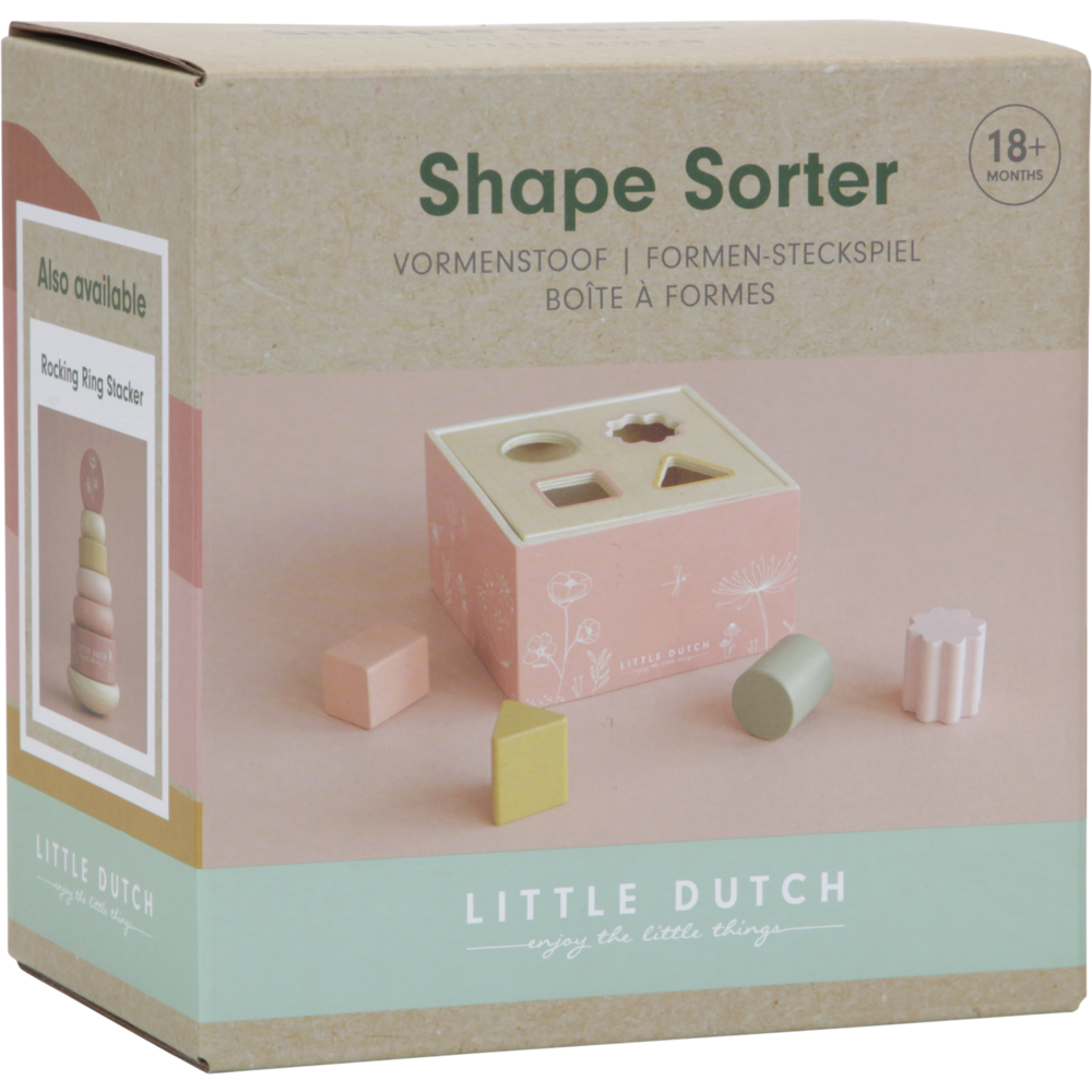 <transcy>Jeu d'encastrement de formes Little Dutch Flowers</transcy>