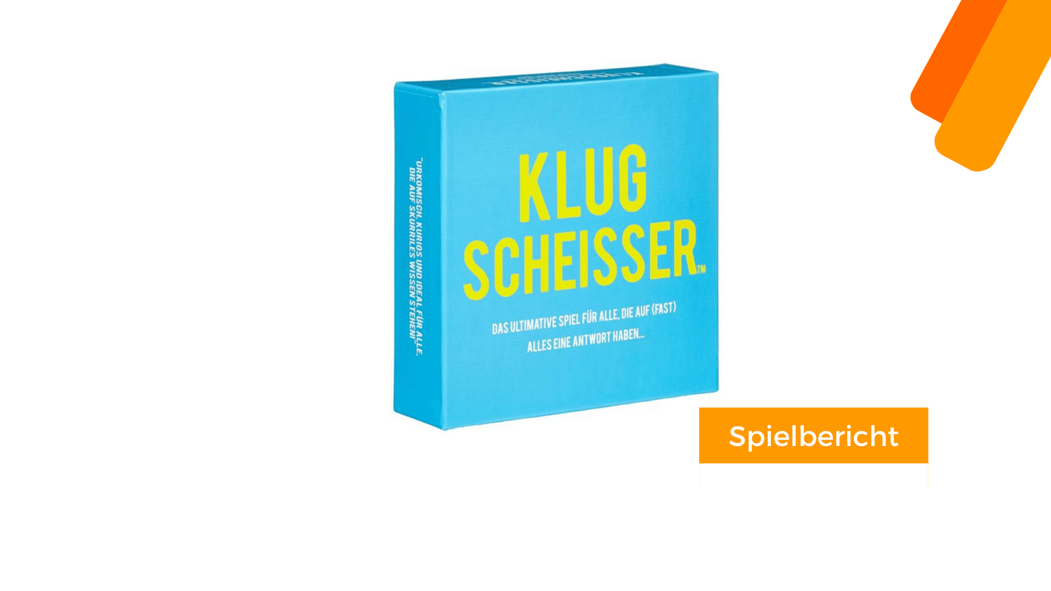 Klugscheisser - das ultimative Spiel für alle, die auf (fast) alles eine Antwort haben...