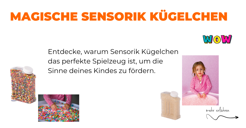 Sensorik Kügelchen – Spielerisch die Sinne fördern