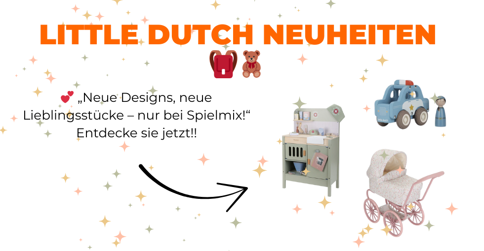 Little Dutch Neuheiten September 2025 – frisch eingetroffen bei Spielmix.ch 🌸🎒🧸