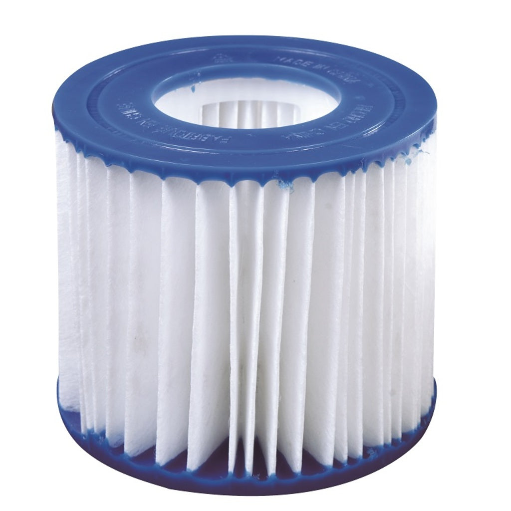 Jilong Filter Kartusche zu Spa Pumpe II (weiss/blau, ⌀10.8cm × 9.5cm, 0.085kg)