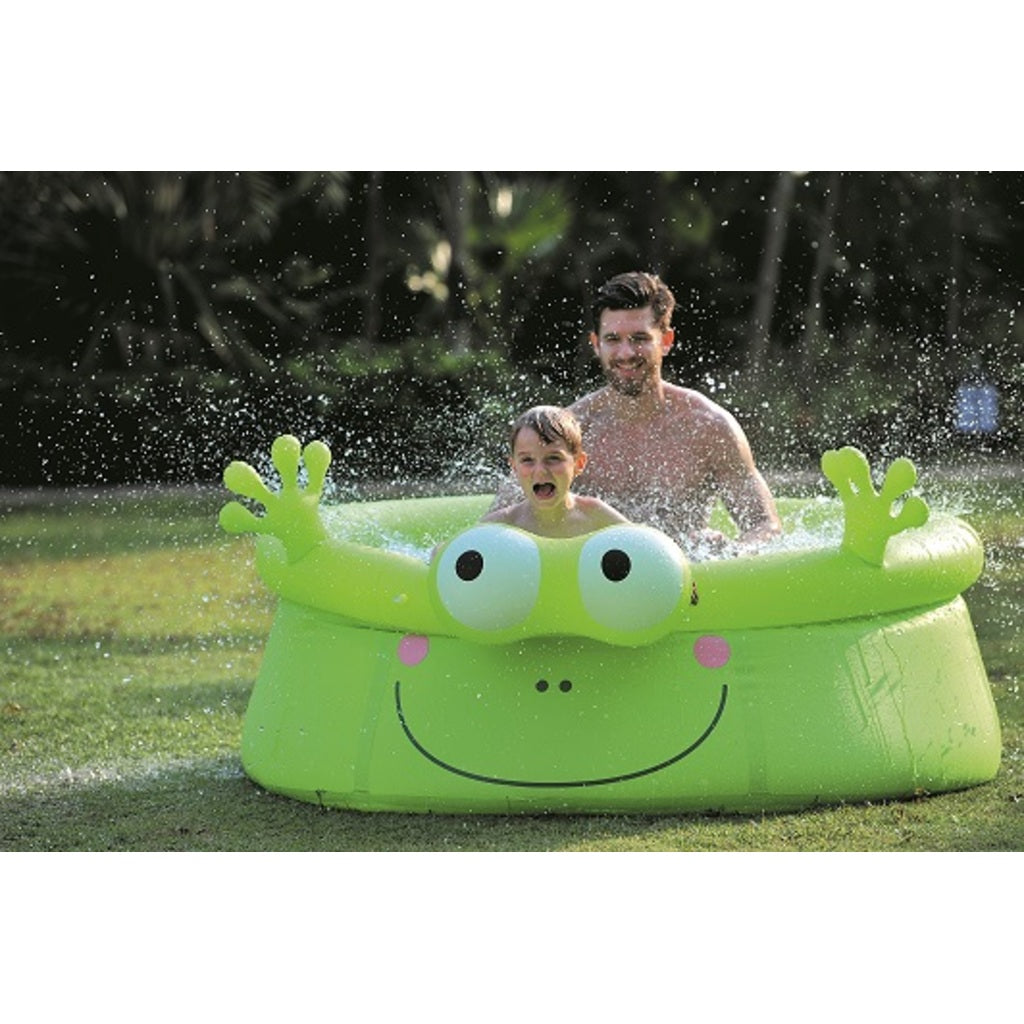 Jilong Aufblasbarer Kinderpool Frosch (⌀175cm × 62cm)