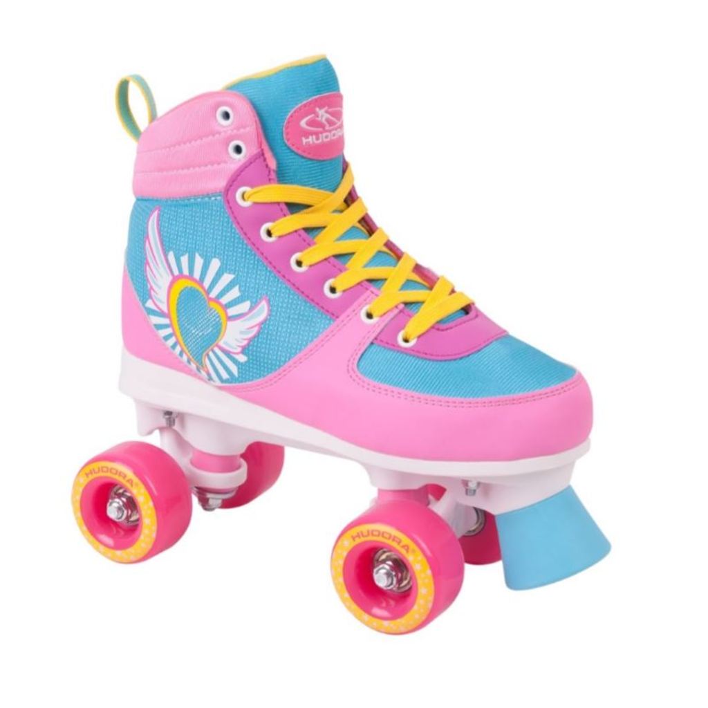 Hudora Rollschuh Skate Wonders (rosa/mint, 39/40)