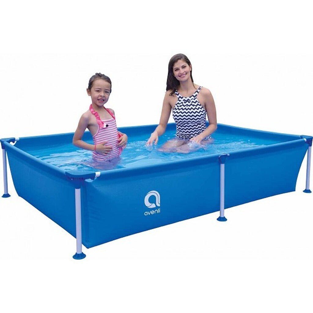 Jilong Pool mit Filterpumpe (258cm × 179cm × 66cm)