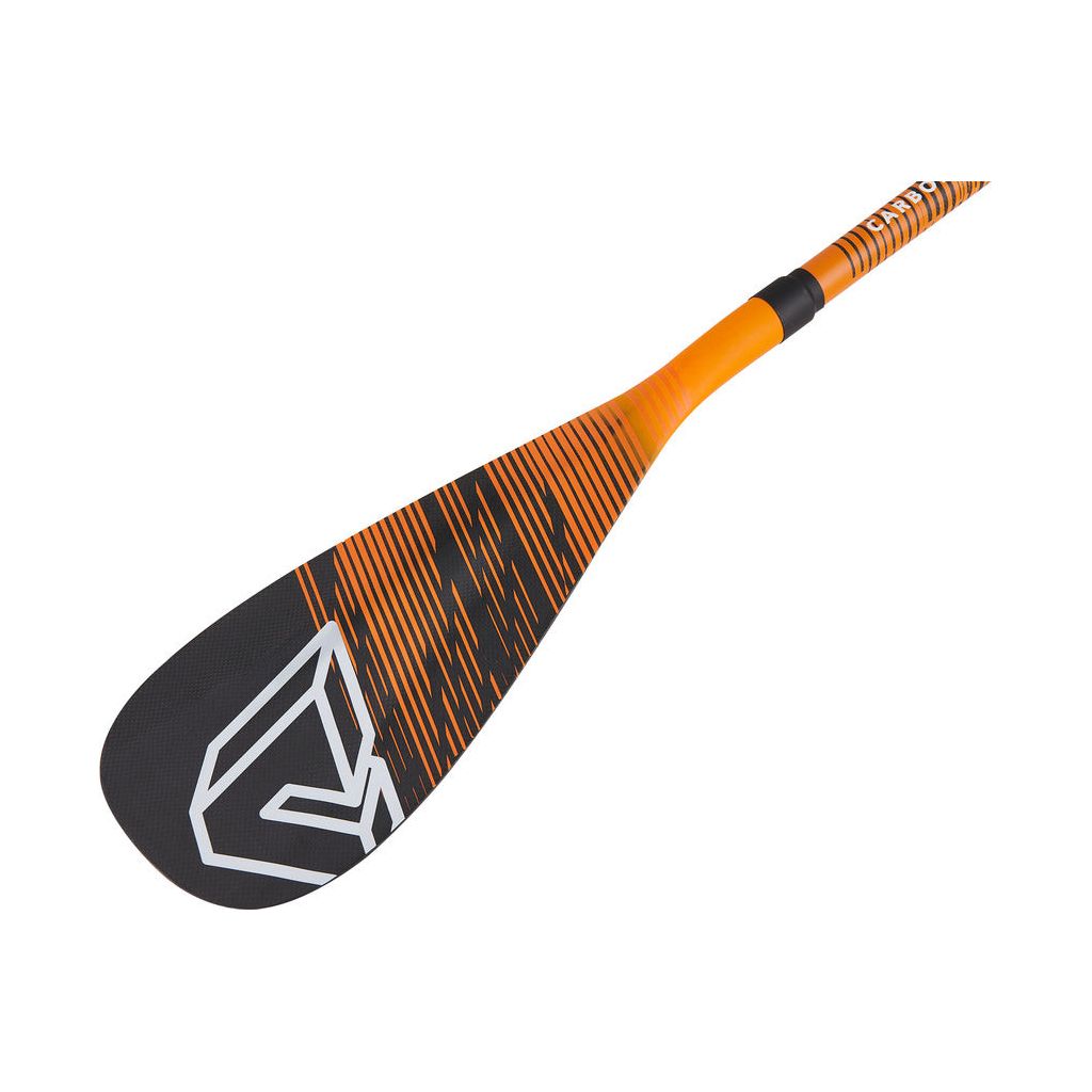 Aqua Marina CARBON X - Verstellbares Carbon iSUP Paddle (2 sections) (WB) (orange/schwarz, 550g, 180-220 cm)