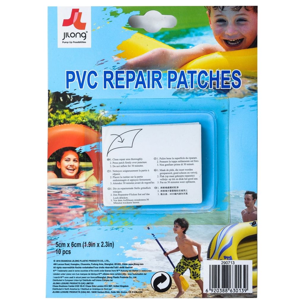 Jilong Reparatur Patches Set à 10 Stück (5cm × 6cm)