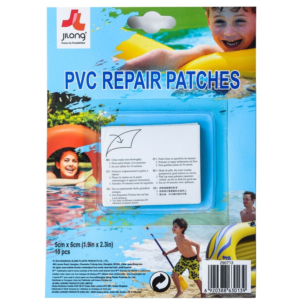 Jilong Reparatur Patches Set à 10 Stück (5cm × 6cm)