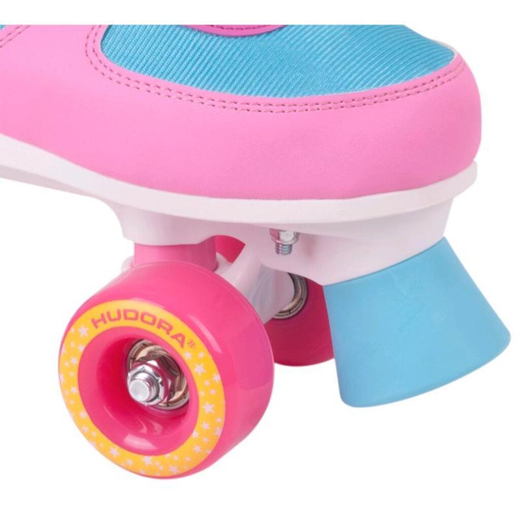 Hudora Rollschuh Skate Wonders (rosa/mint, 35/36)