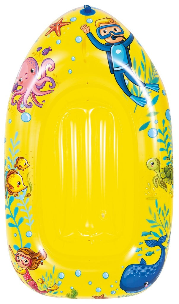 Jilong Aufblabares Kinderboot Meereswelt (assortiert, 112cm × 70cm)