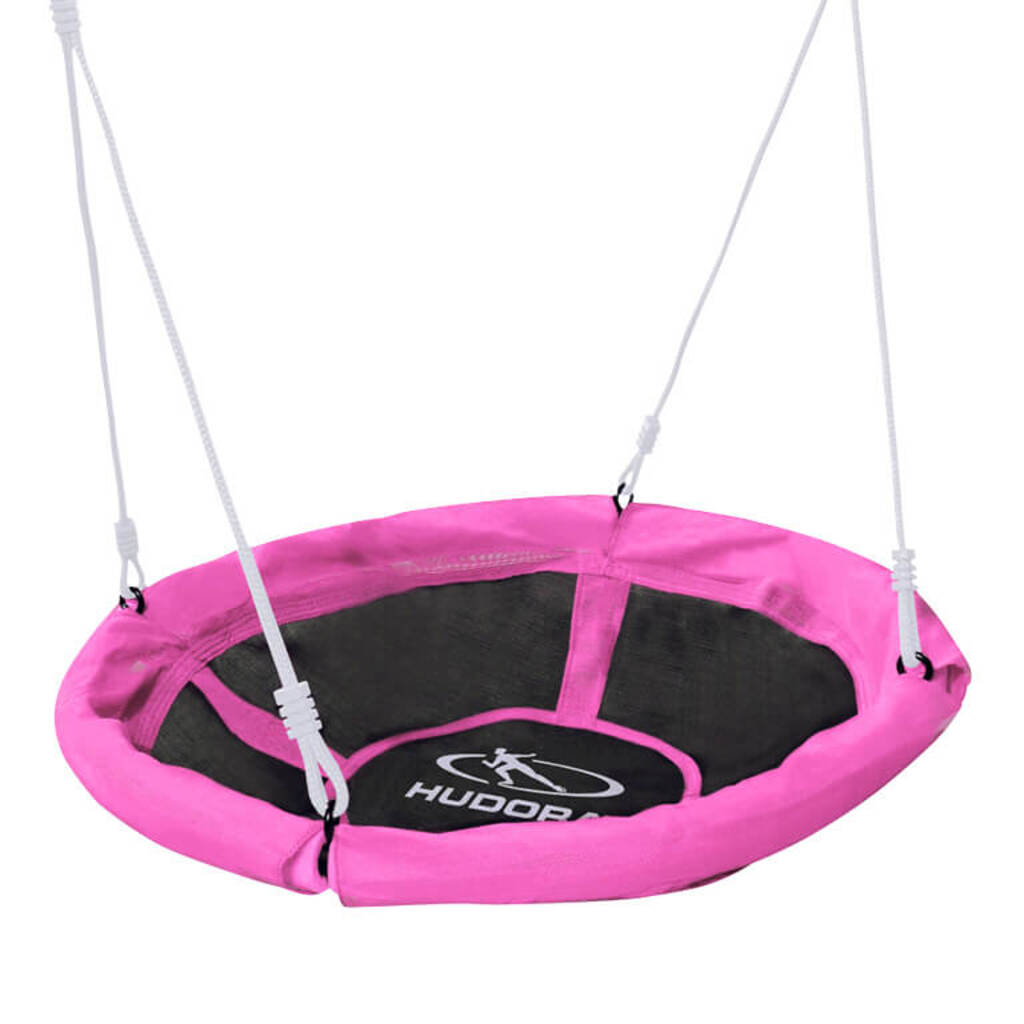 Hudora Nestschaukel 90 (pink, ⌀90cm × 90cm × 90cm × 5cm, 3.4kg)