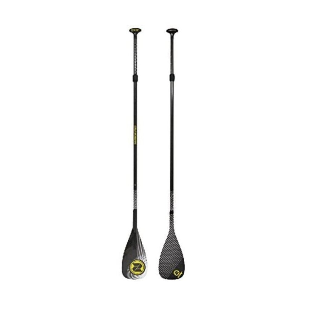 Jilong SUP Paddel Carbon 100% (schwarz/gelb, ⌀2.8cm × 220cm × 20.5cm, 0.7kg)