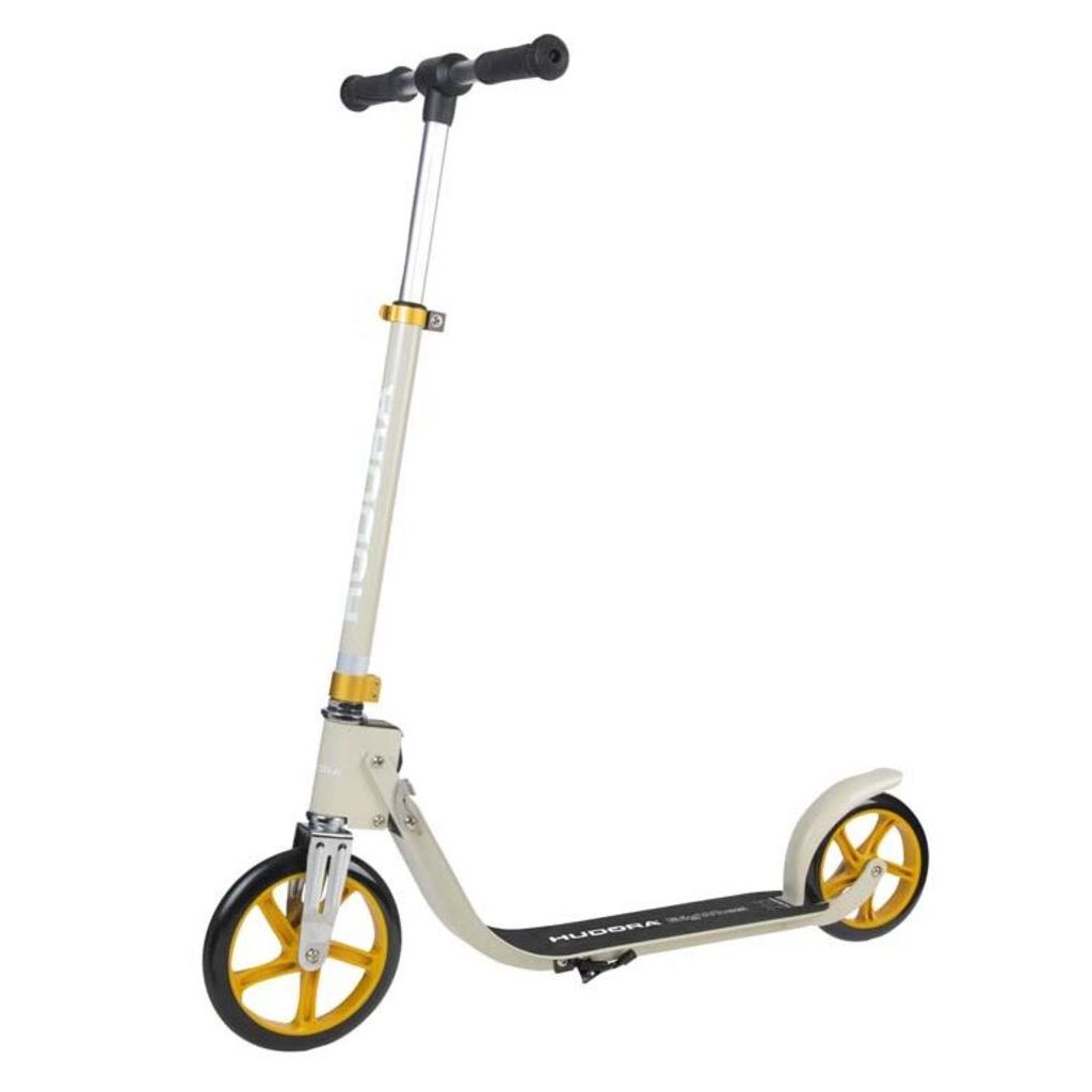 Hudora BigWheel® 215 Scooter (sand, 88cm × 48cm × 106cm, 4.1kg)