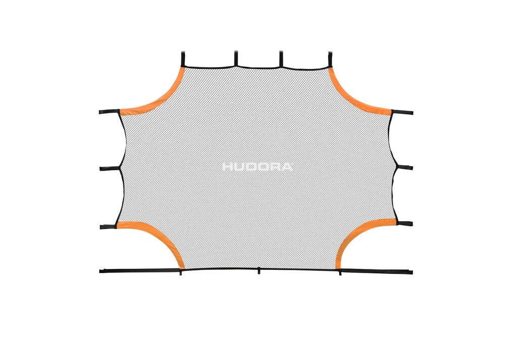 Hudora Torwand Small (schwarz/orange)