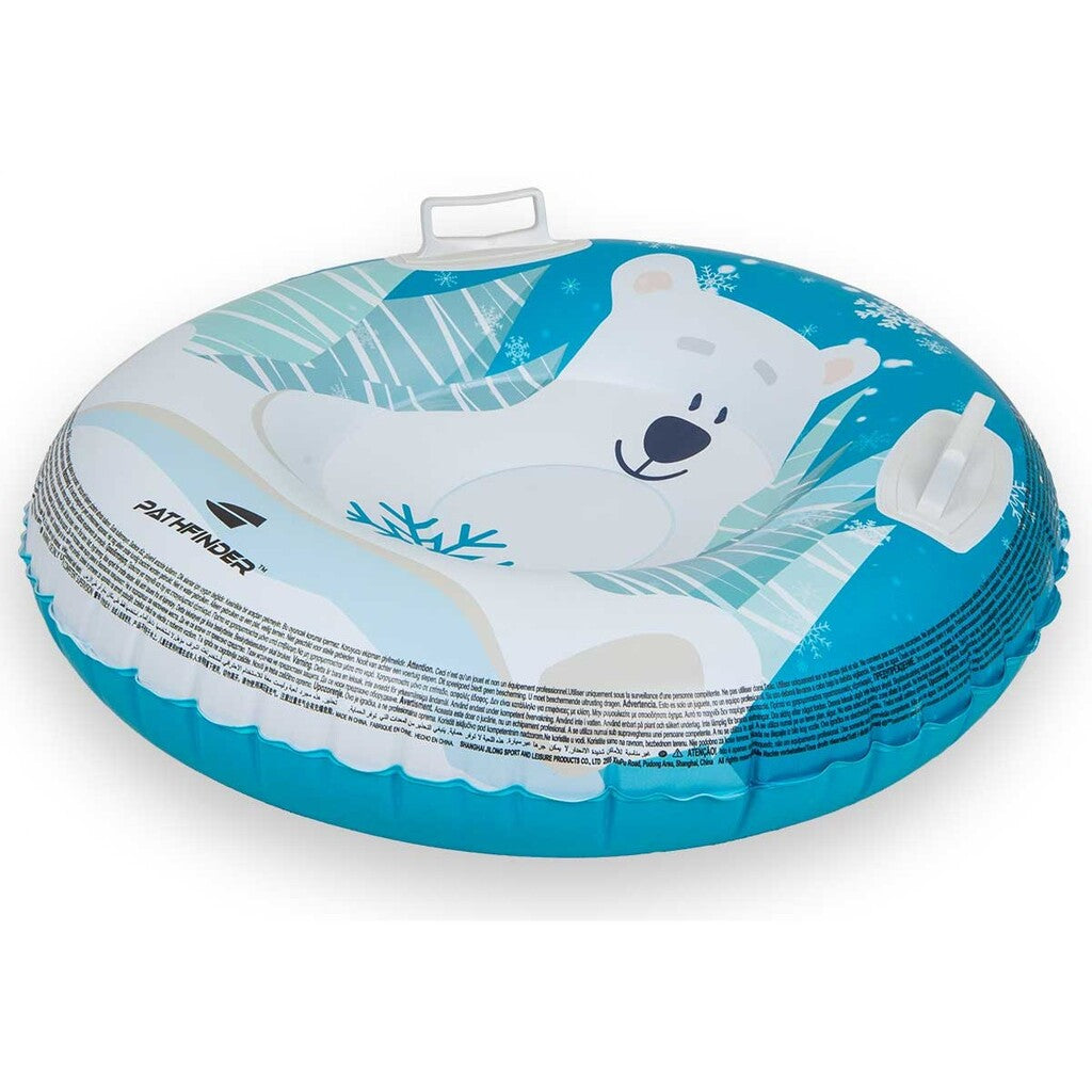 Jilong Aufblasbarer Schneerutscher mit Eisbär (⌀90cm × 25cm)