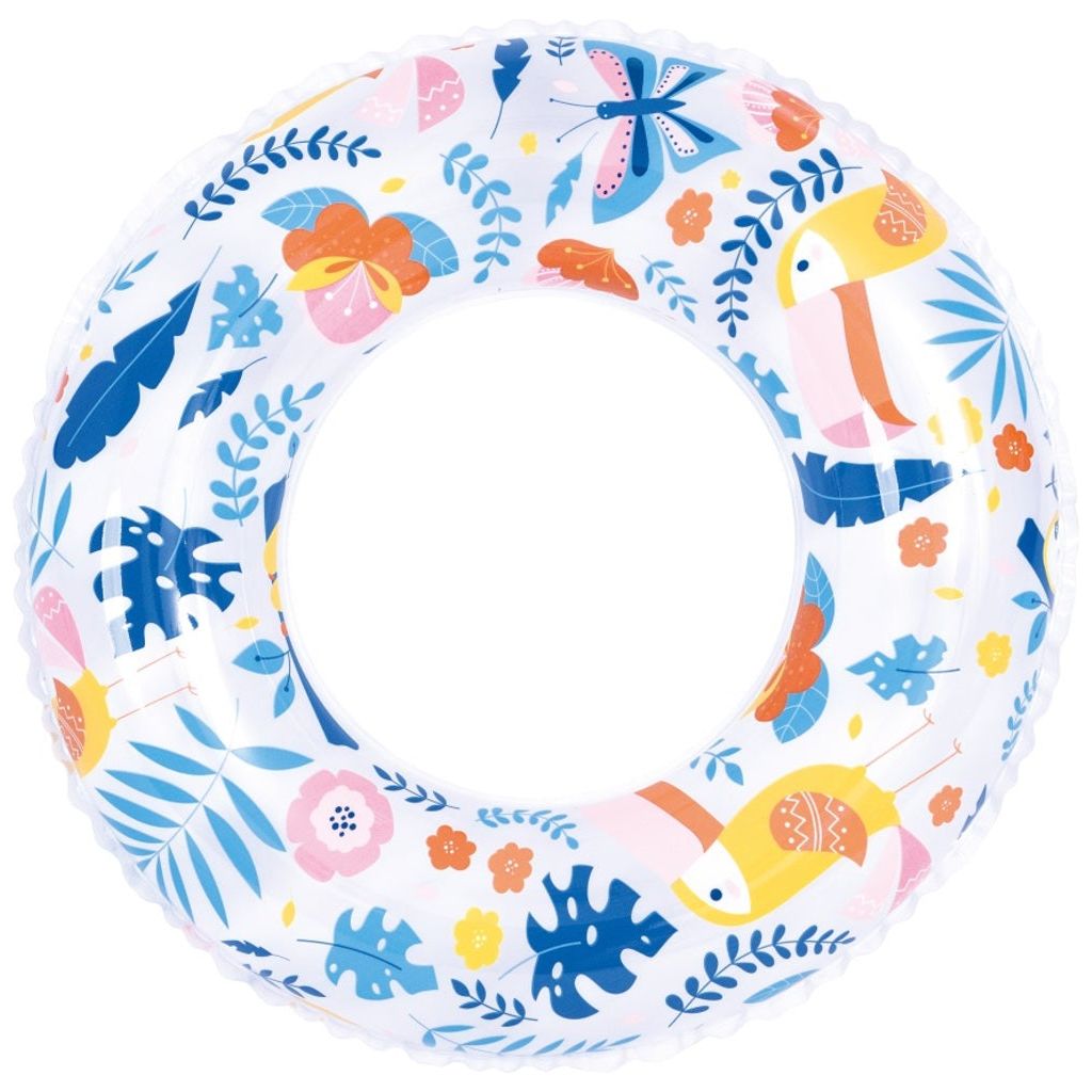 Jilong Schwimmring Ananas/Krebs/Tukan (assortiert, ⌀60cm)