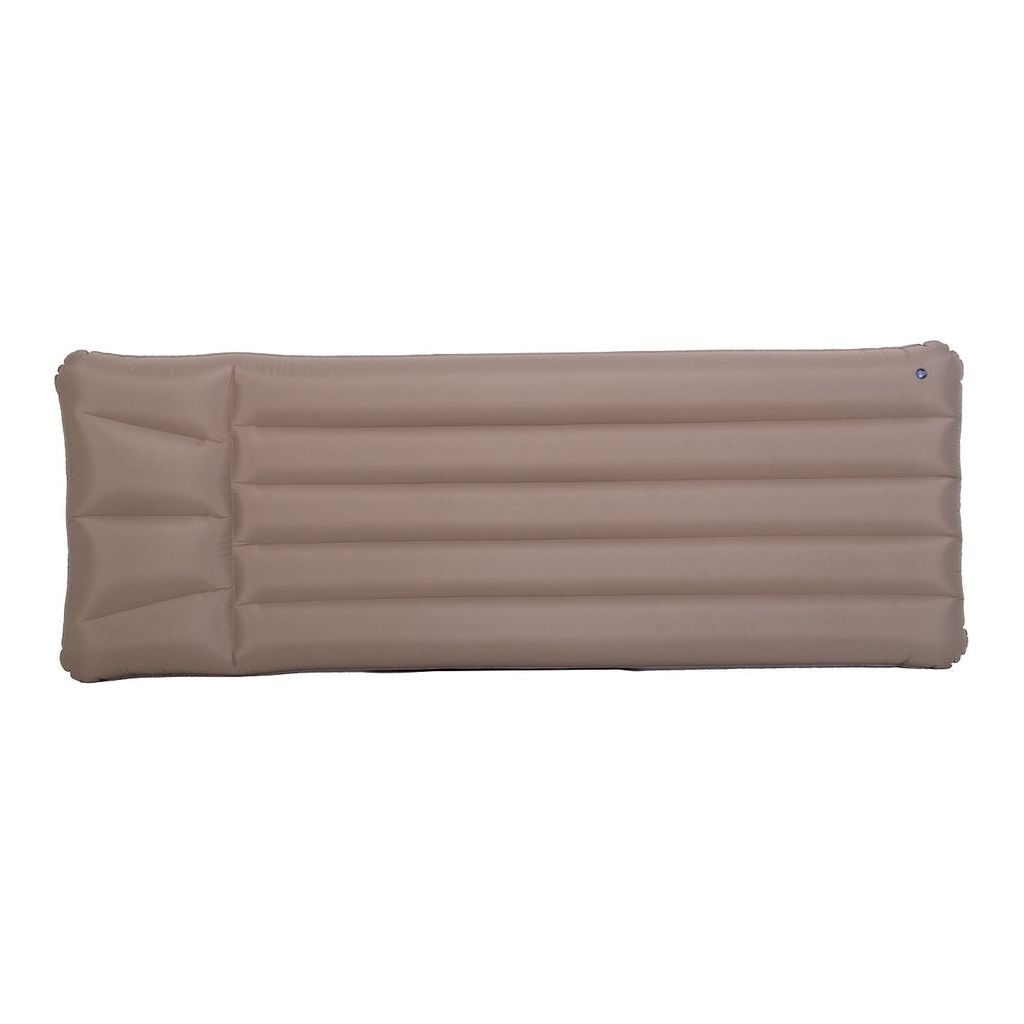 Jilong Camping Luftbett Einzeln (blau/beige, 185cm × 65cm × 20cm)