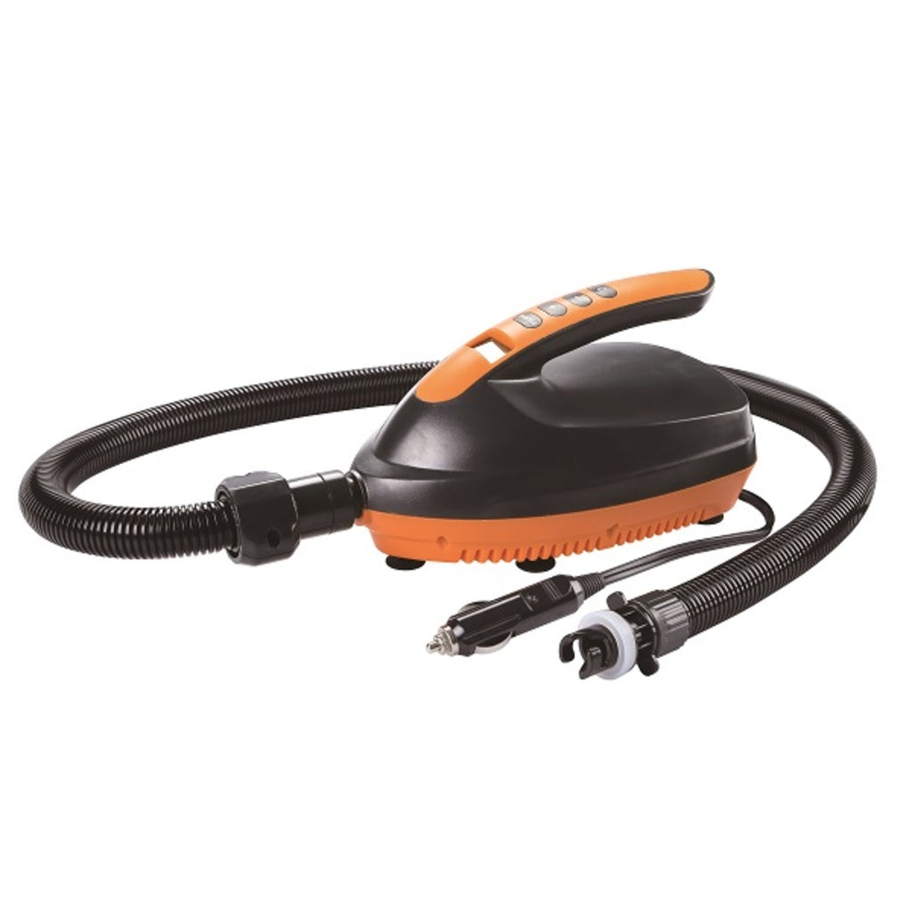 Jilong High Pressure Pump elektrische Pumpe (schwarz orange, 23cm × 14cm × 12cm)