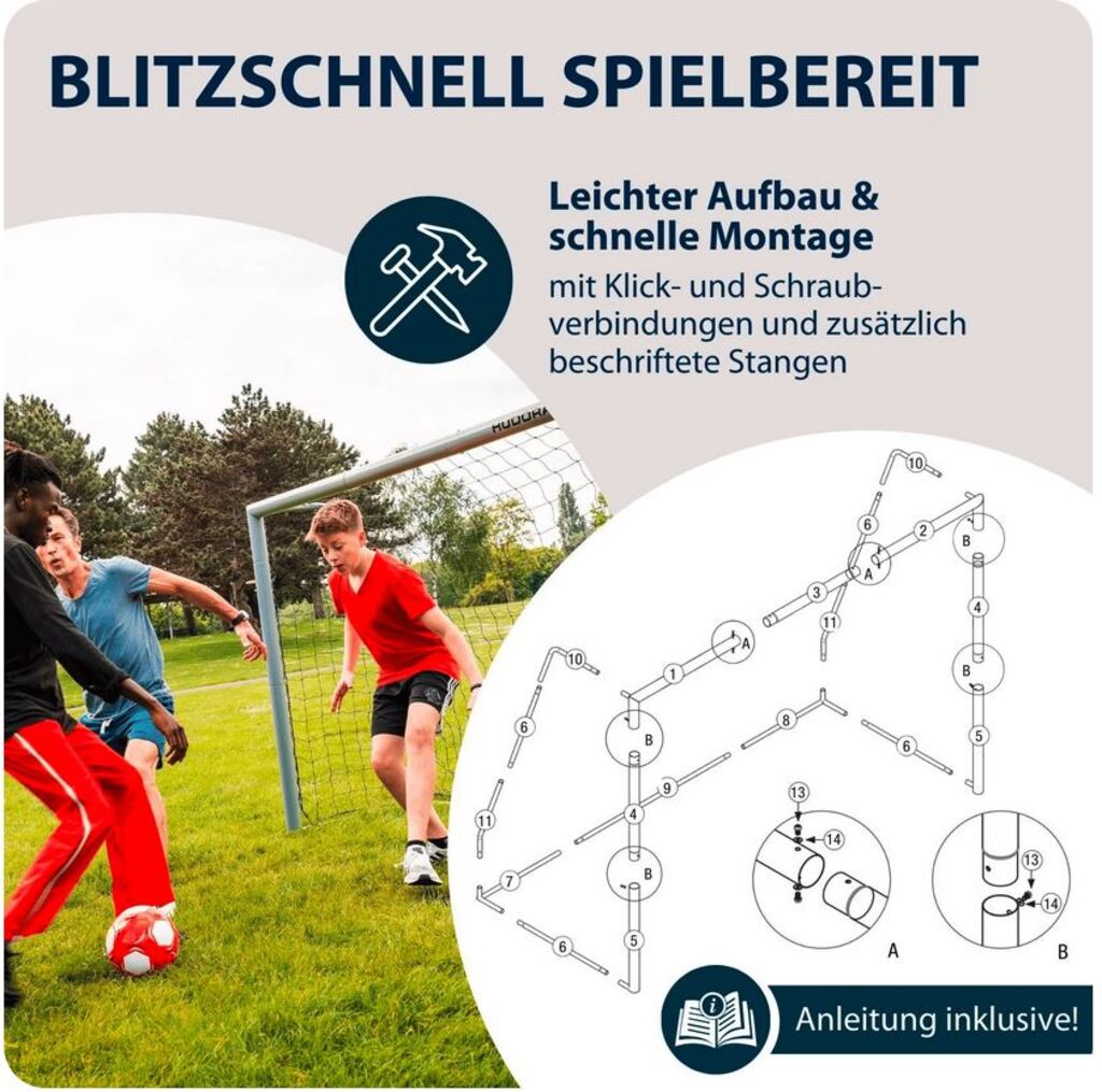 Hudora Fussballtor Expert 300