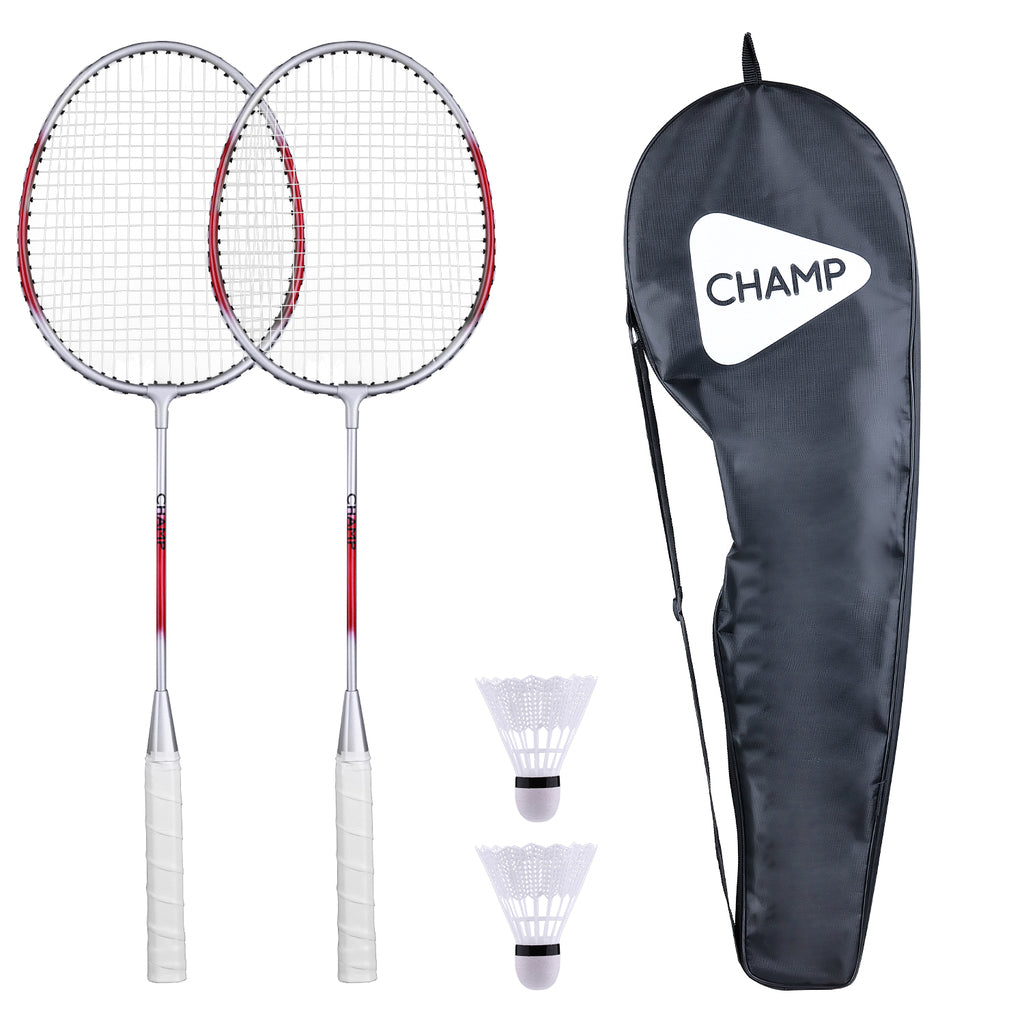 CHAMP Badminton-Set für 2 Spieler