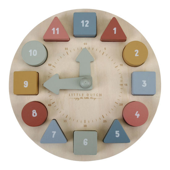 Little Dutch Uhr Puzzle FSC