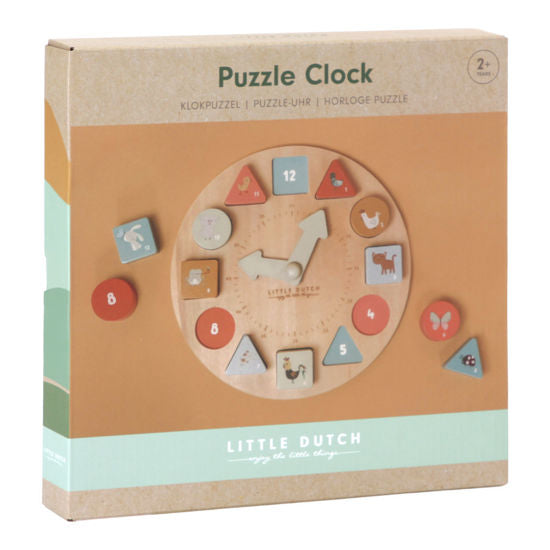 <transcy>Horloge Little Dutch Puzzle FSC</transcy>