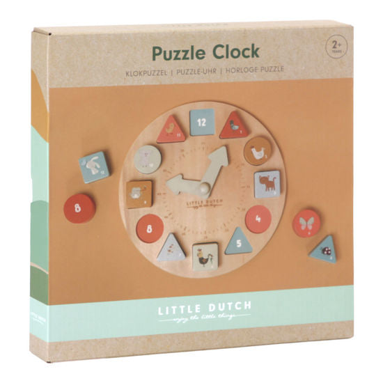 Little Dutch Uhr Puzzle FSC