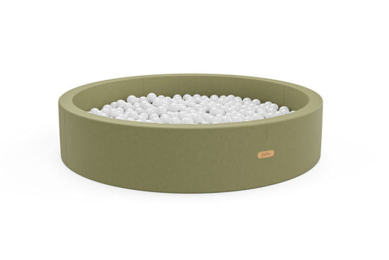 Jupiduu Bällebad mit 300 Bällen Olive