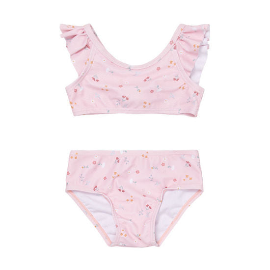 Little Dutch Bikini Set Little Pink Flowers - 98/104
