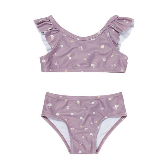 Little Dutch Bikini Set Mauve Blossom - 74/80