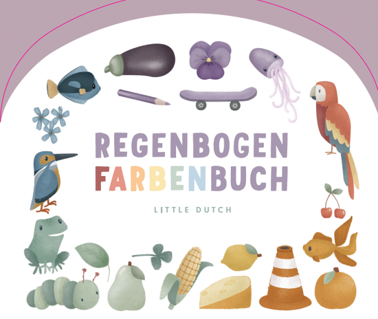 <tc>Livre des couleurs de l'arc-en-ciel Little Dutch</tc>