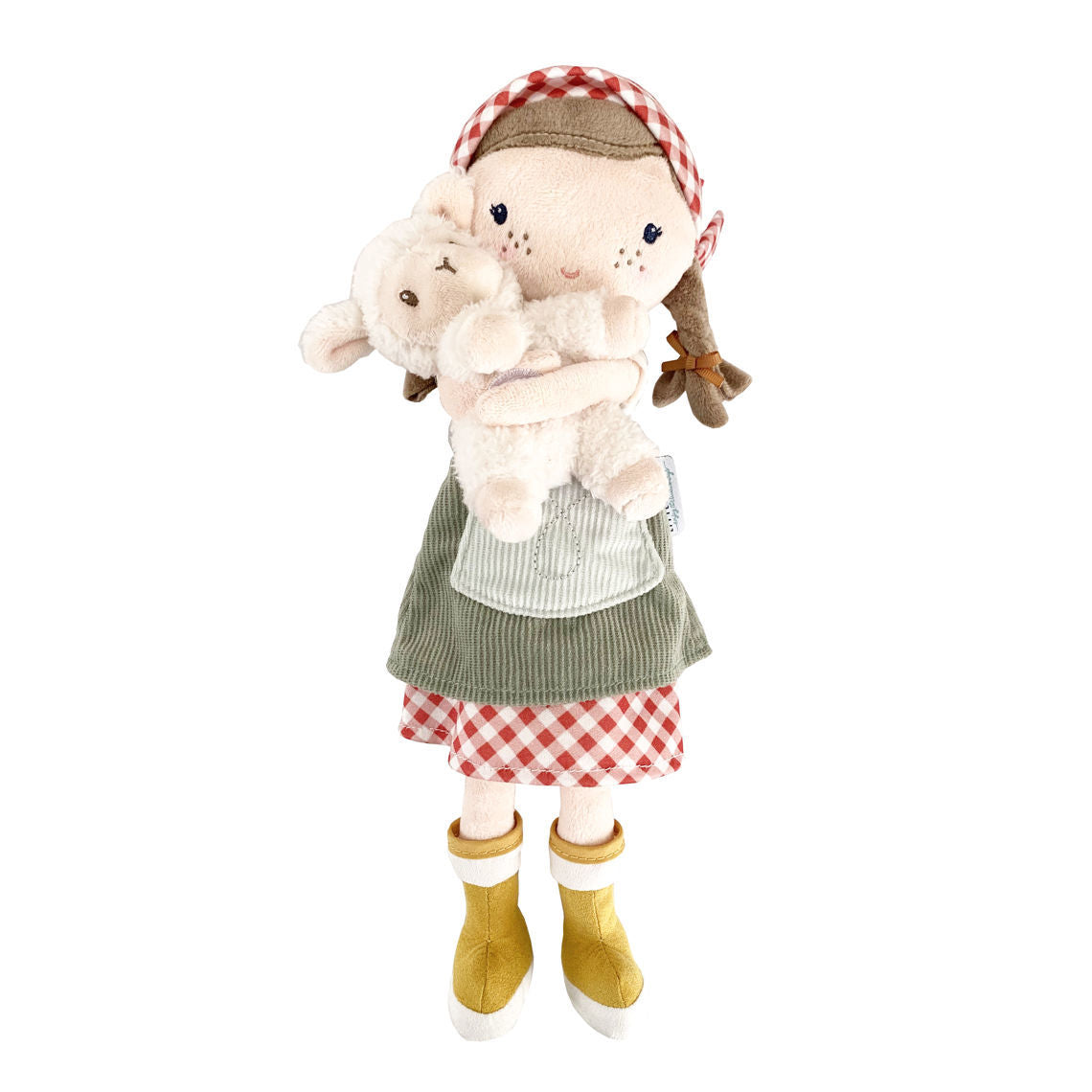 Little Dutch Kuschelpuppe farmer Rosa mit Schaf 35cm