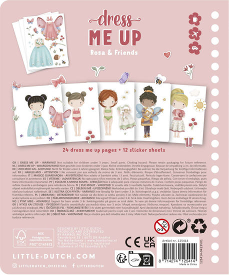 Little Dutch Anziehbuch Rosa&Friends