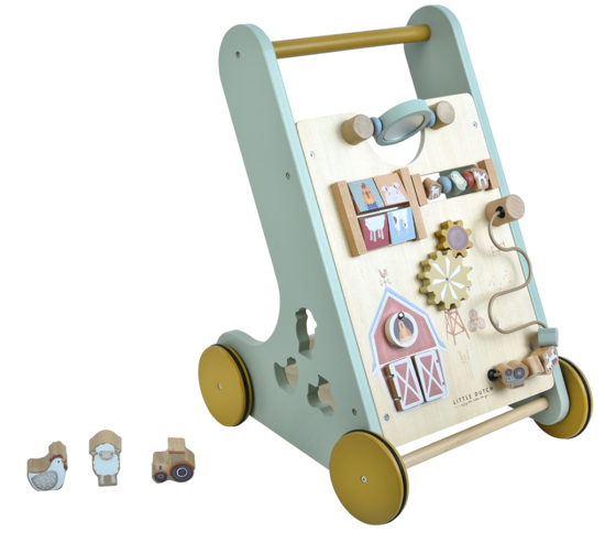 Little Dutch Laufwagen Little Farm Multi Activity FSC