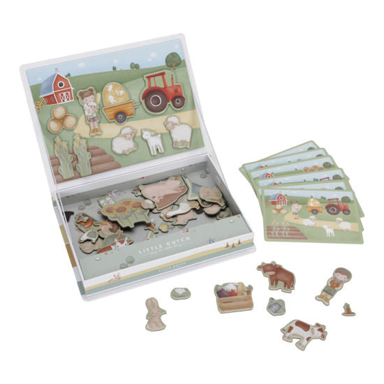 Little Dutch Magnet Puzzle Little Farm FSC