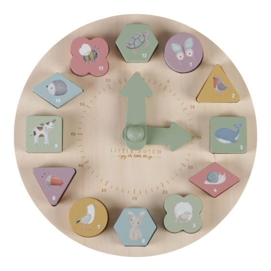 Little Dutch Uhr Puzzle FSC