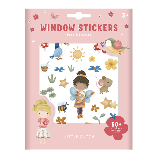 Little Dutch Fenstersticker Rosa&Friends