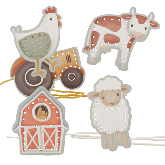 Little Dutch Fädelkarten Little Farm