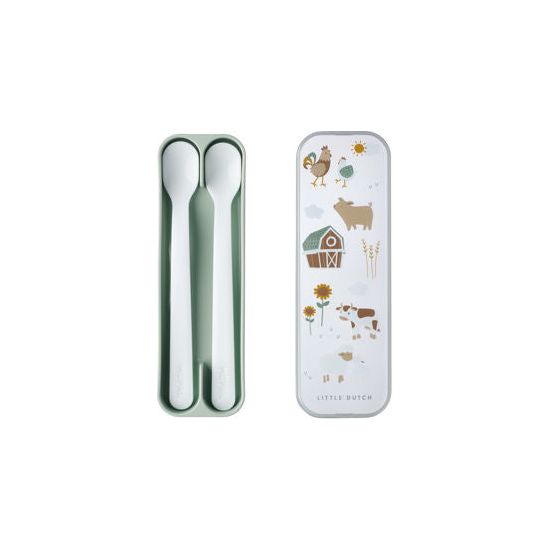 Little Dutch Babybesteck Set 2 pcs - Little Farm