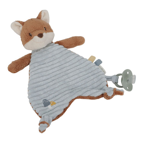 Little Dutch Kuscheltuch Kuscheltier Fuchs - Forest Friends - Blau GRS