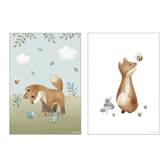 Little Dutch Poster Forest Friends - A3