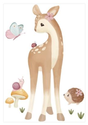 Little Dutch Wandaufkleber Fairy Garden