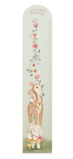 Little Dutch Messlatte Wandsticker / Wandaufkleber Fairy Garden