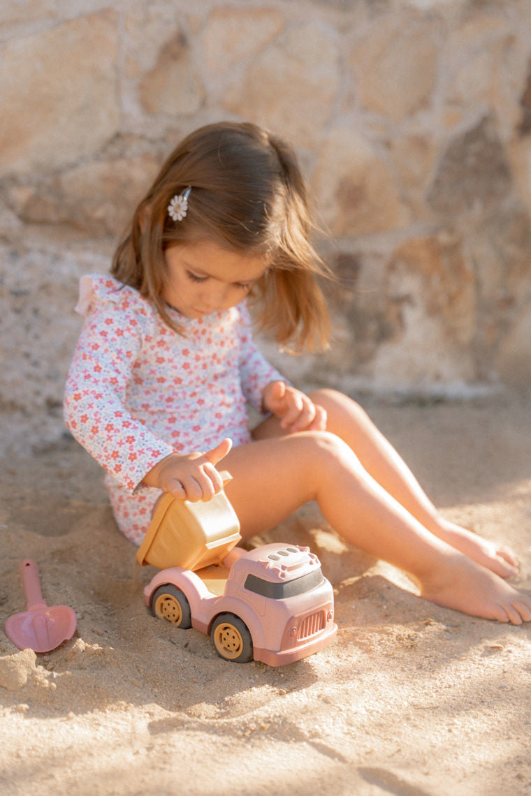 Little Dutch Dump Truck Pink 17cm