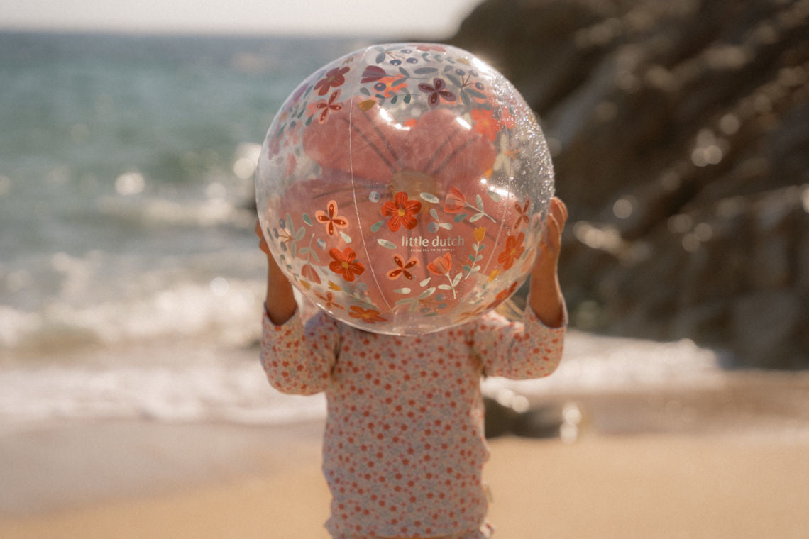 Little Dutch Pink Flowers Beachball 3D Figure