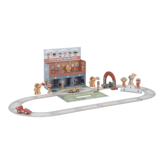 Little Dutch Spielkoffer mit Rennbahn FSC