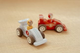 Little Dutch Rennwagen Rückziehauto FSC